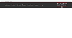 Desktop Screenshot of buettner-elektronik.de